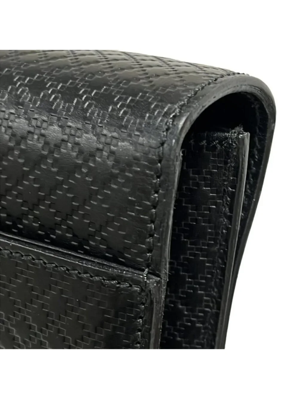 Gucci Business Bag Diamante Black Leather